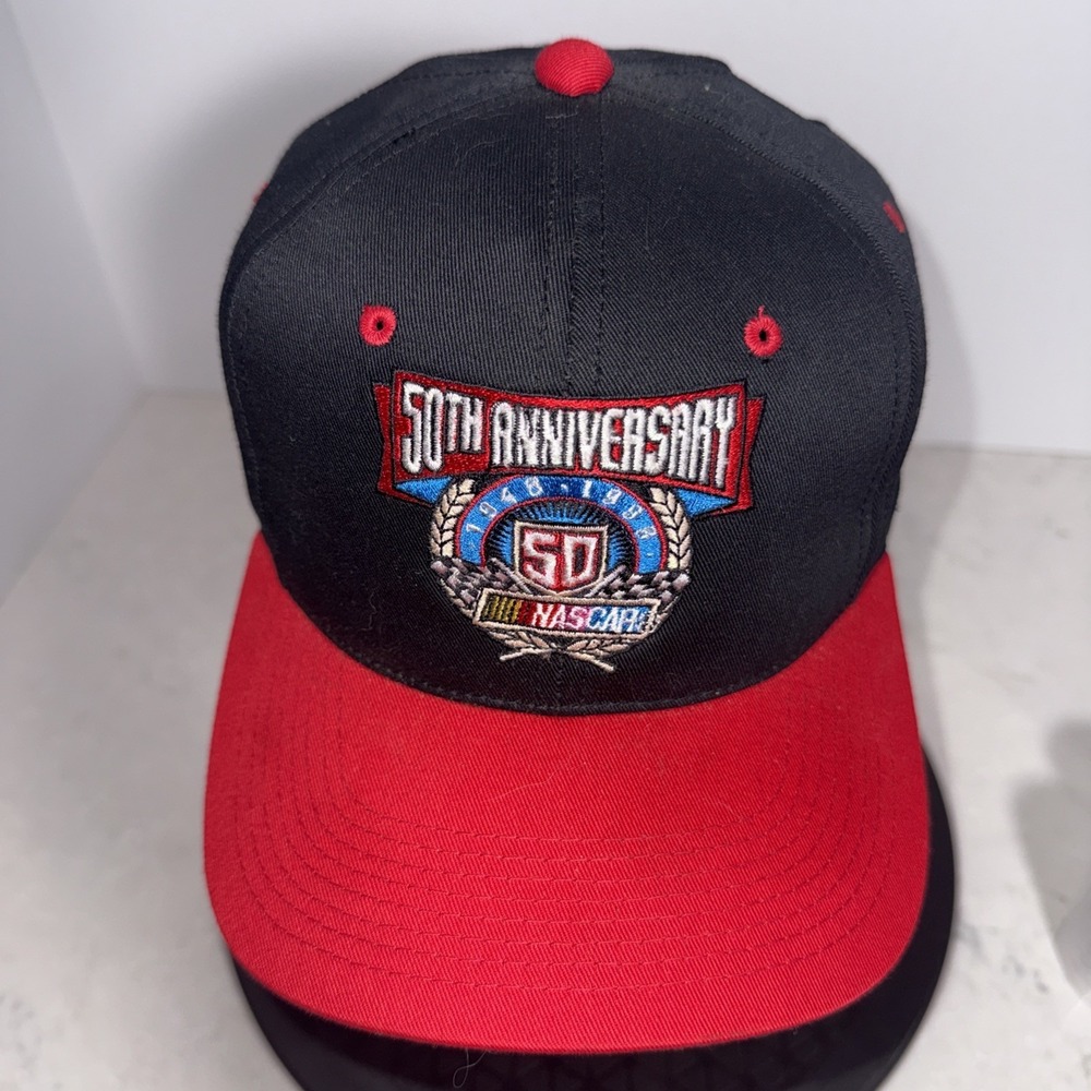 Nascar ~ 50th Anniversary (1948-1998) SNAP BACK HAT ~ Chase Authentics ~ Elliott